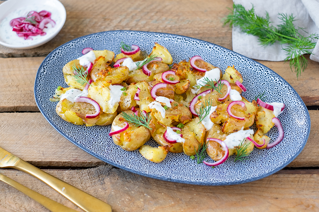 Geplette Aardappelen Uit De Oven Recept Stephanie Bex